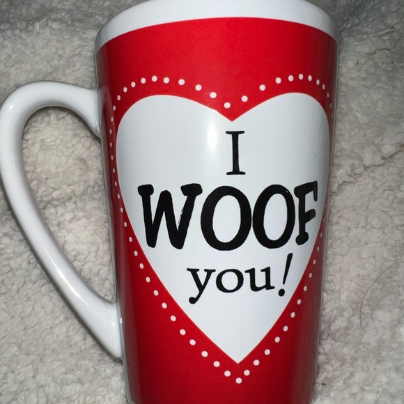 Other - Heartfelt Red and White Mug